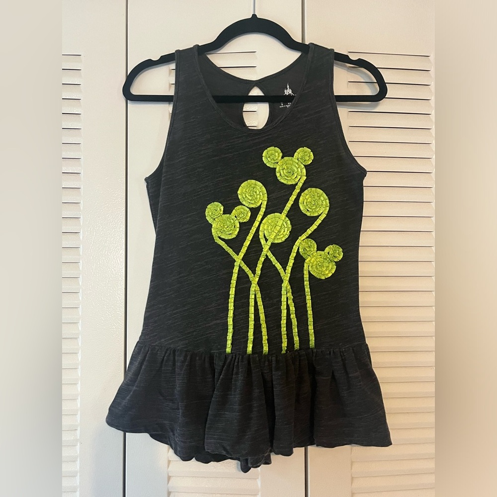 Mickey Fiddlehead Fern Tank - Xs